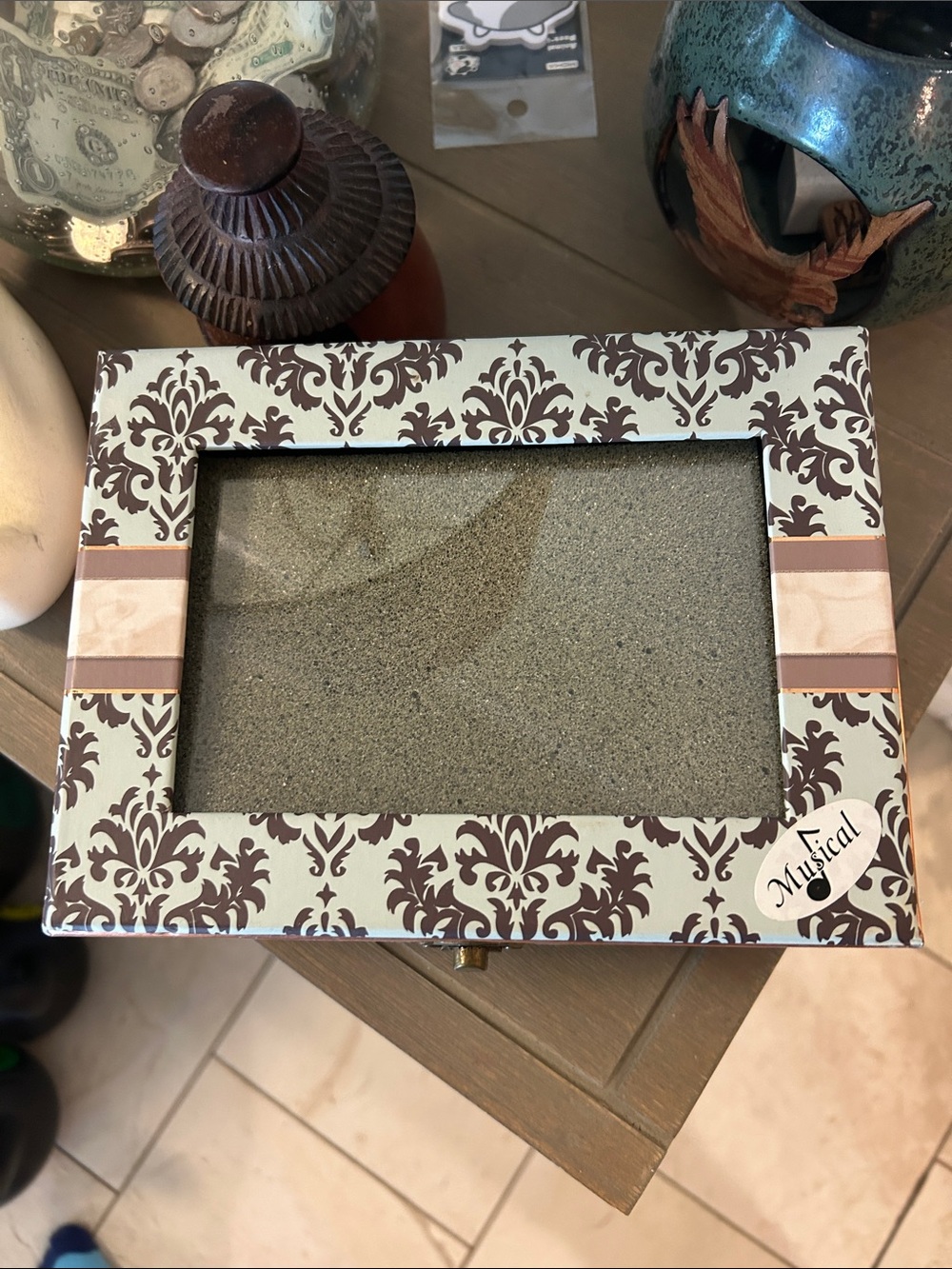 Belle Papier Cottage Garden Musical Jewelry Box - Picture 4 of 14